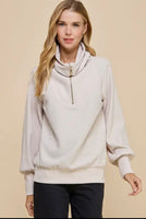 Oversized Collar Pullover