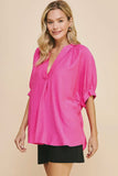 V-Neck Tunic Top