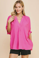 V-Neck Tunic Top