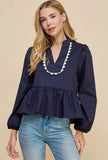 Scalloped Top